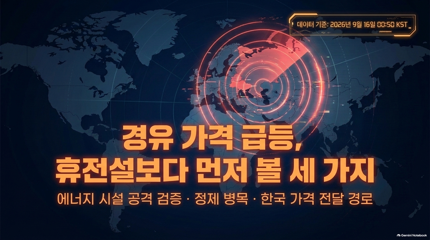 경유 가격 급등, 러·우 에너지 휴전설보다 먼저 볼 세 가지 슬라이드 1 미리보기
