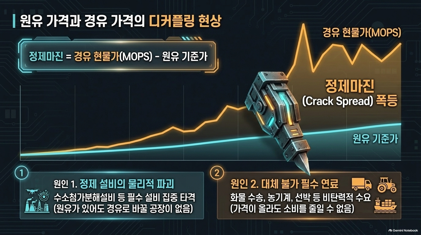 경유 가격 급등, 러·우 에너지 휴전설보다 먼저 볼 세 가지 슬라이드 4 미리보기