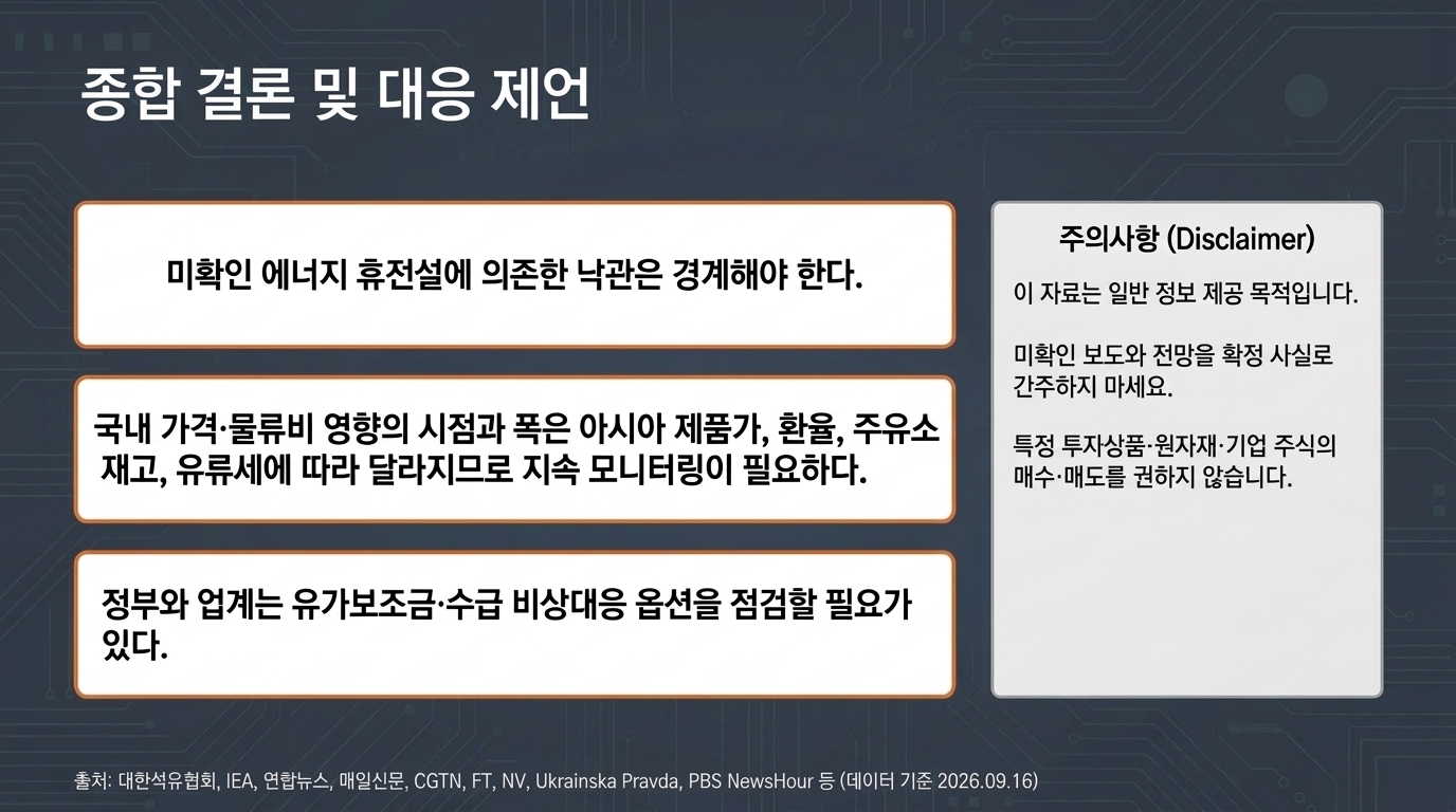 경유 가격 급등, 러·우 에너지 휴전설보다 먼저 볼 세 가지 슬라이드 10 미리보기